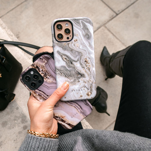 Snowstorm - Grey Marble Xiaomi 14 Pro Case 7