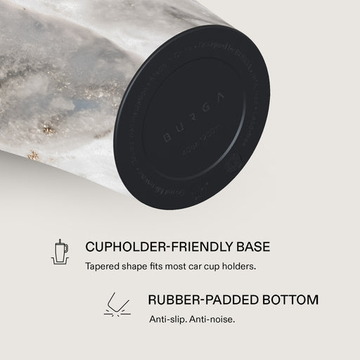 Snowstorm - Grey Marble All Day Leakproof Tumbler 4