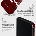 Iconic Red Ruby - Marble Samsung Galaxy A36 5G Case 4