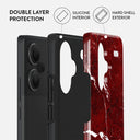 Iconic Red Ruby - Marble Xiaomi Redmi Note 13 Pro+ 5G Case 2