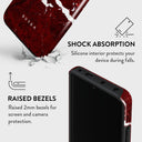 Iconic Red Ruby - Marble Xiaomi Redmi Note 13 Pro+ 5G Case 4