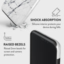 Satin White - Marble iPhone XR Case 8