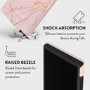 Peachy Gold - Pink Marble Samsung Galaxy S24 Ultra Case 8