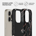 Rose Gold Marble - iPhone 16 Pro Case 2