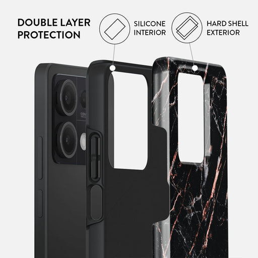 Rose Gold Marble - Xiaomi Redmi Note 13 5G Case 2