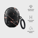 Rose Gold Marble - Google Pixel Buds Pro Case 4
