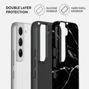 Noir Origin - Black Marble Samsung Galaxy S22 Case 6
