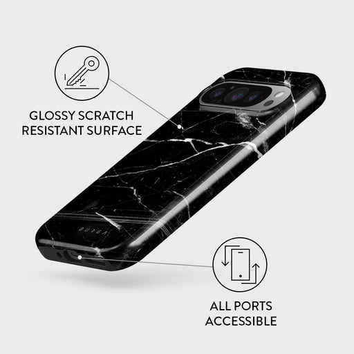 Noir Origin - Black Marble Google Pixel 9 Pro XL Case 3