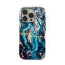 Mystic River - Blue Marble iPhone 16 Pro Case 1