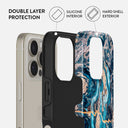 Mystic River - Blue Marble iPhone 16 Pro Case 2