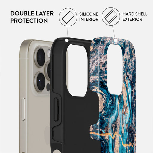 Mystic River - Blue Marble iPhone 16 Pro Case 2