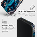 Mystic River - Blue Marble iPhone 16 Pro Case 4