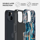 Mystic River - Blue Marble iPhone 15 Case 6