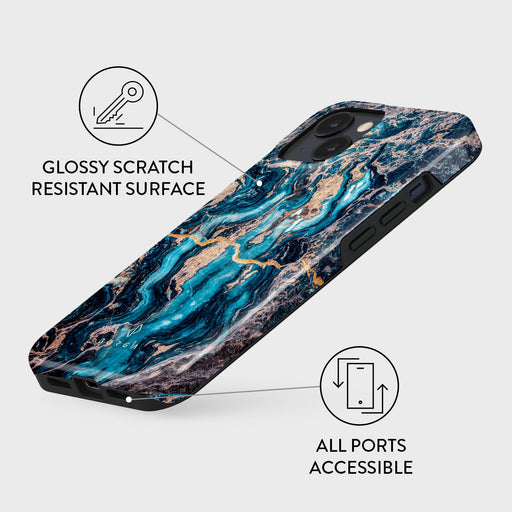 Mystic River - Blue Marble iPhone 15 Case 7