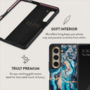 Mystic River - Blue Marble Samsung Galaxy Z Fold 5 Case 6