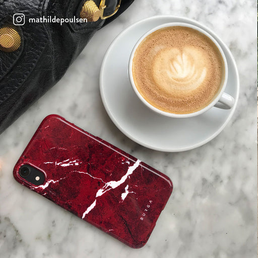Iconic Red Ruby - Marble Samsung Galaxy S24 FE Case 8