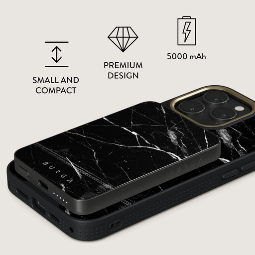 Noir Origin - Black Marble Magnetic Power Bank 2