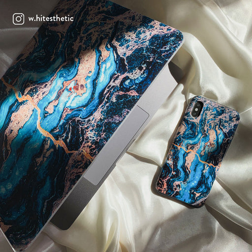 Mystic River - Blue Marble Samsung Galaxy S22 Case 32