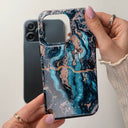 Mystic River - Blue Marble Samsung Galaxy S22 Case 24