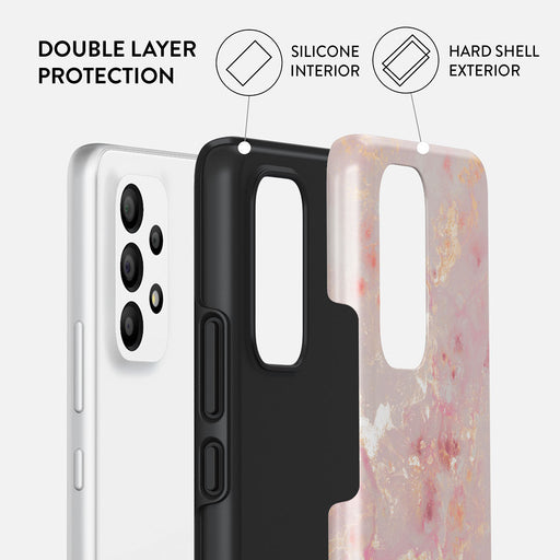Golden Coral - Pink Samsung Galaxy A23 4G / 5G Case 2