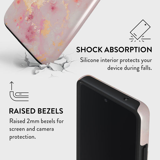 Golden Coral - Pink Samsung Galaxy A23 4G / 5G Case 4