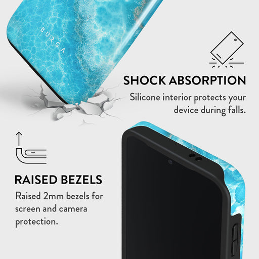 Ocean Waves - Blue Samsung Galaxy S24 FE Case 4