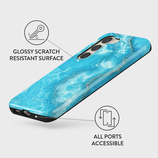 Ocean Waves - Blue Samsung Galaxy S23 Plus Case 7