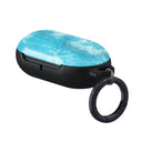 Ocean Waves - Blue Samsung Galaxy Buds Plus Case 1