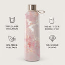 Golden Coral - Pink Water Bottle 3