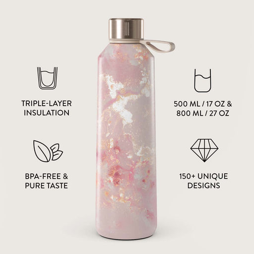 Golden Coral - Pink Water Bottle 3