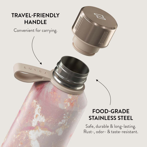 Golden Coral - Pink Water Bottle 4