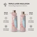 Golden Coral - Pink Water Bottle 6
