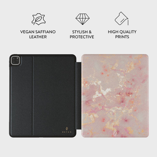 Golden Coral - Pink iPad Pro 12.9 (6th/5th Gen) Case 3