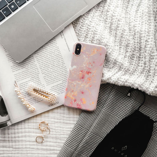 Golden Coral - Pink Samsung Galaxy A36 5G Case 6
