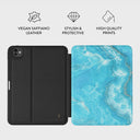 Ocean Waves - Blue iPad Pro 11 (7th Gen) Case 3