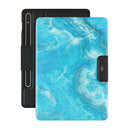 Ocean Waves - Blue Samsung Galaxy Tab S9+ FE Case 1