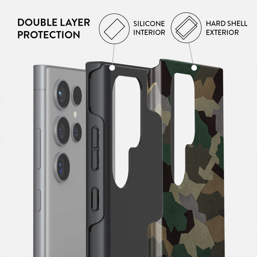 Tropical Green Camo - Samsung Galaxy S24 Ultra Case 6