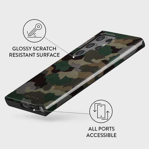Tropical Green Camo - Samsung Galaxy S24 Ultra Case 7