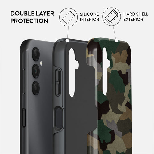 Tropical Green Camo - Samsung Galaxy A25 Case 2