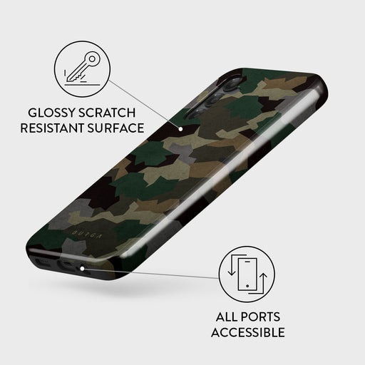 Tropical Green Camo - Samsung Galaxy A25 Case 3