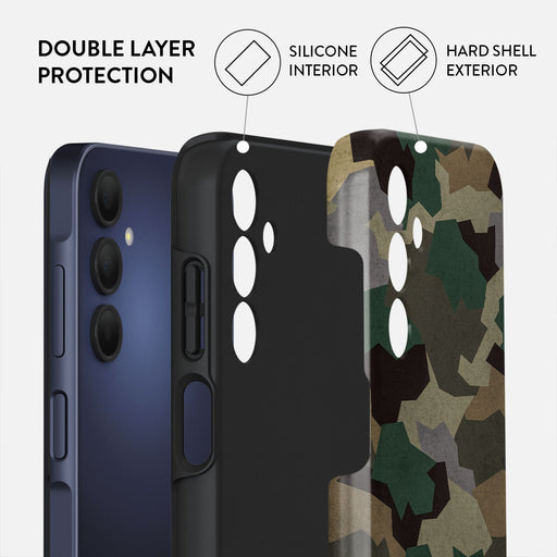 Tropical Green Camo - Samsung Galaxy A15 4G / 5G Case 2