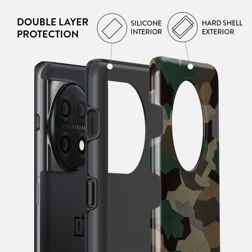 Tropical Green Camo - OnePlus 11 Case 2