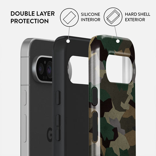 Tropical Green Camo - Google Pixel 9 Pro XL Case 2
