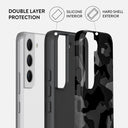 Night Black Camouflage - Samsung Galaxy S22 Plus Case 6
