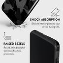 Night Black Camouflage - Samsung Galaxy S22 Plus Case 8