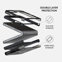Night Black Camouflage - Samsung Galaxy Z Flip 5 Case 8