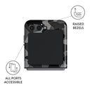 Night Black Camouflage - Samsung Galaxy Z Flip 5 Case 9