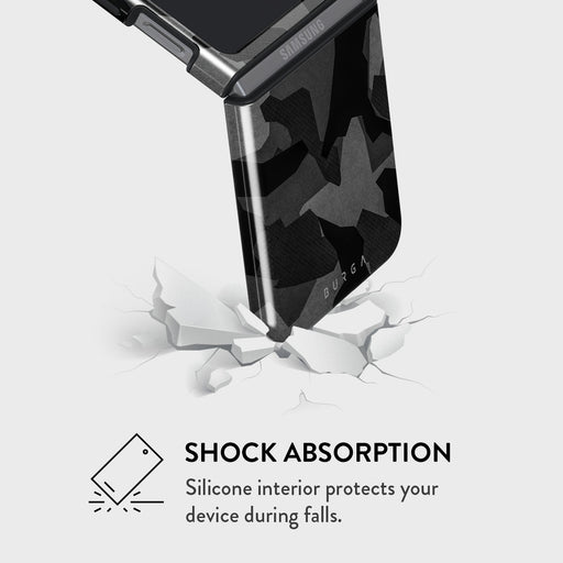 Night Black Camouflage - Samsung Galaxy Z Flip 5 Case 10