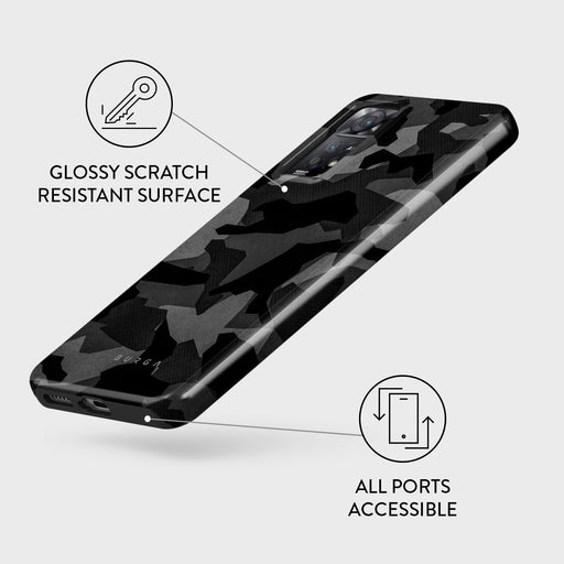 Night Black Camouflage - Xiaomi Redmi Note 11 Pro+ Case 3
