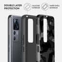 Night Black Camouflage - Xiaomi 12T Pro Case 2